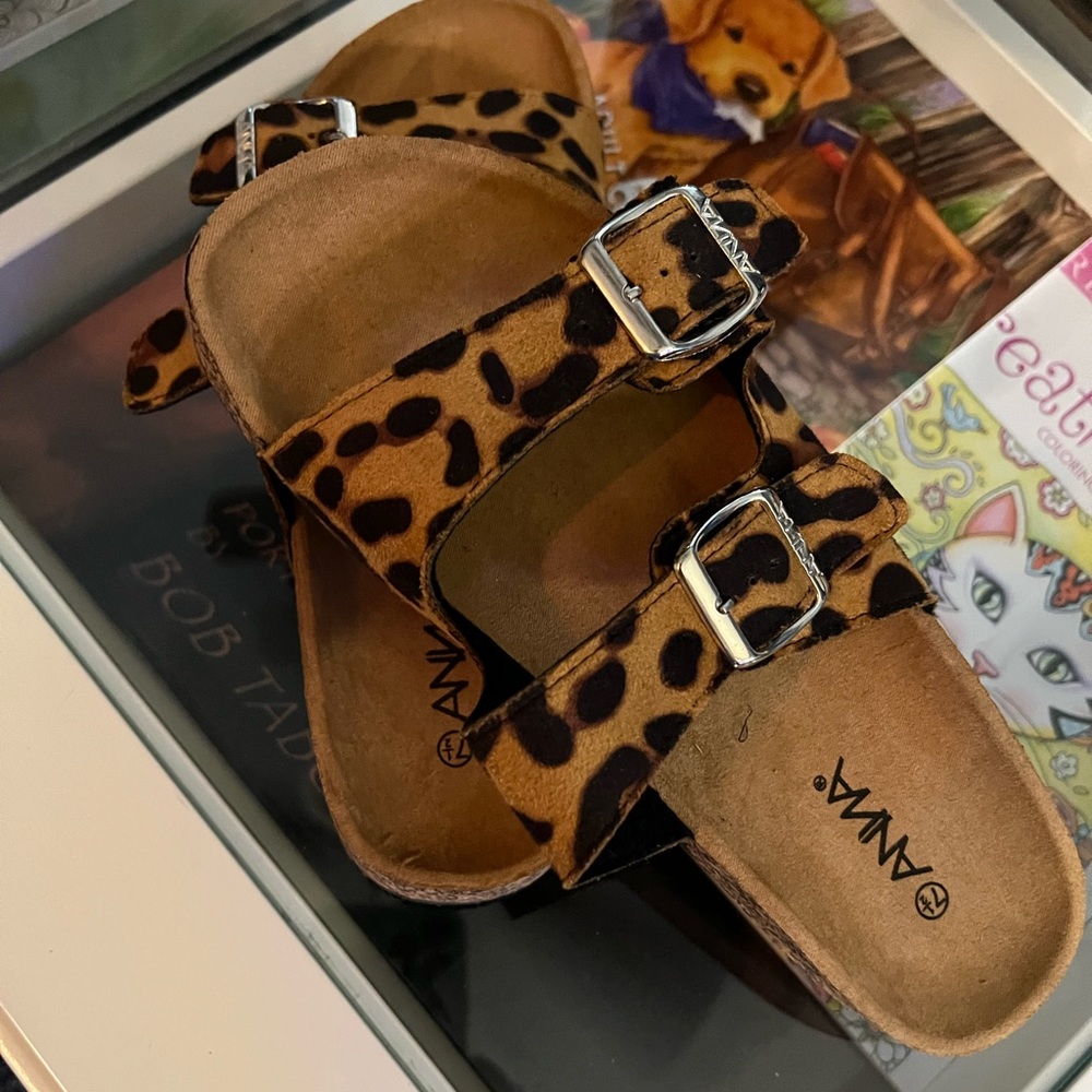 Brand New Slip Ons Leopard print